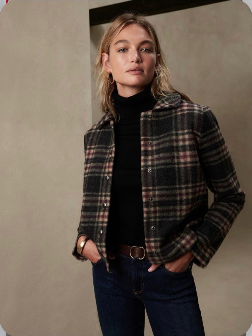 Banana Republic Wool Blend Jacket
